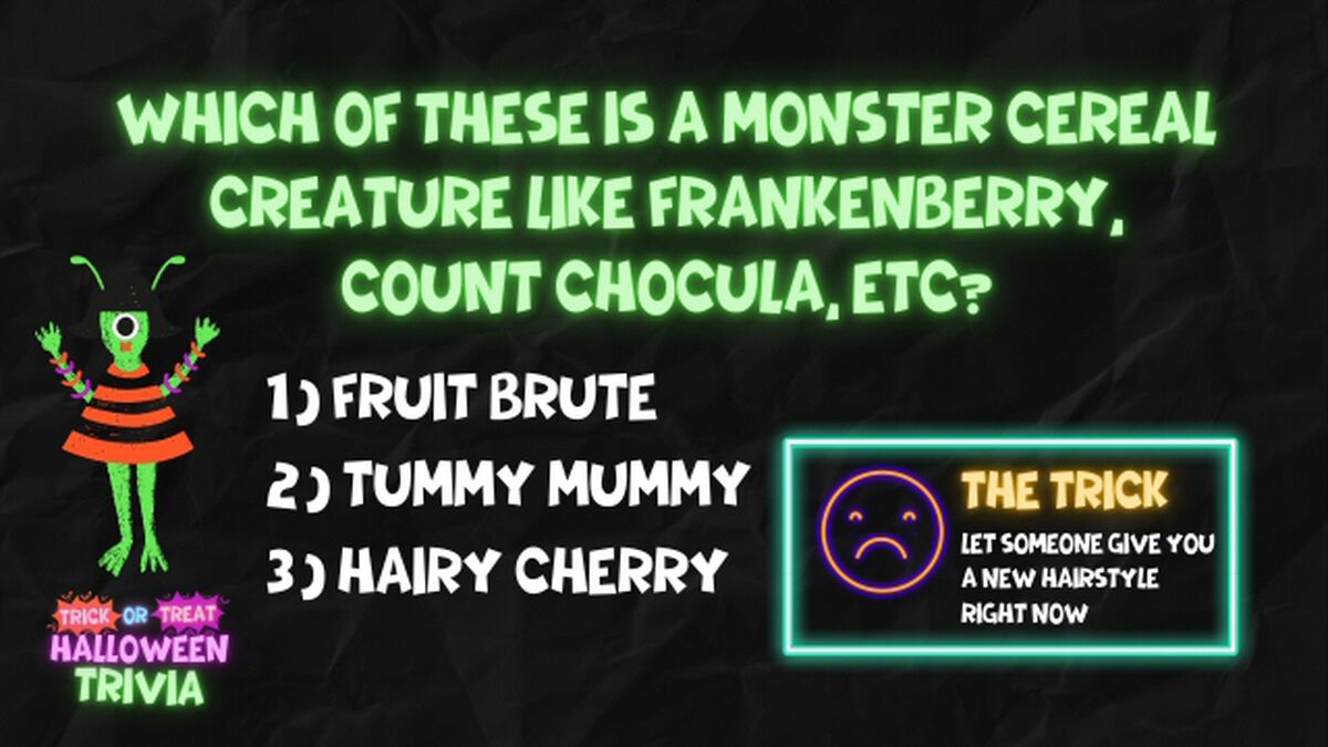 Trick or Treat? Halloween Trivia! image number null